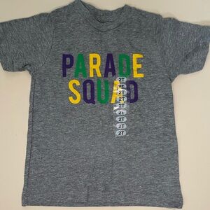 Gray Kids Parade Squad Shirt